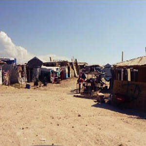 Street in Haiti